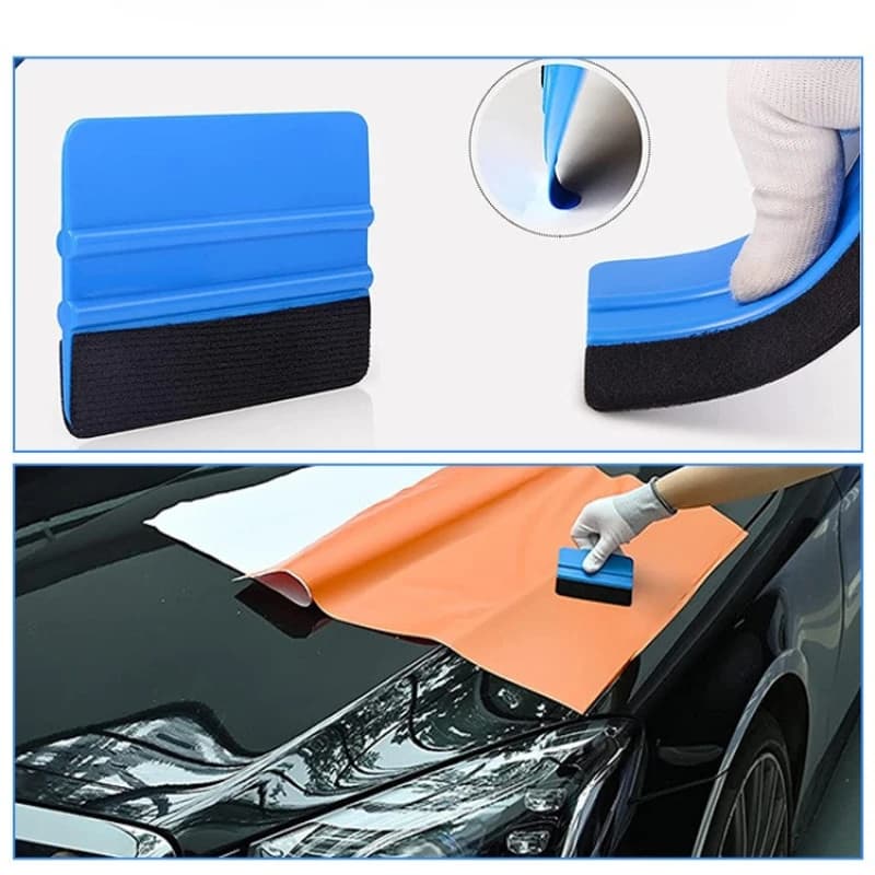 Car Wrap Tool Vinyl Scraper Cutter Film Kit Squeegee Set for Vehicle Window Auto Accessories Wrapping Tools Vinyl Spatula