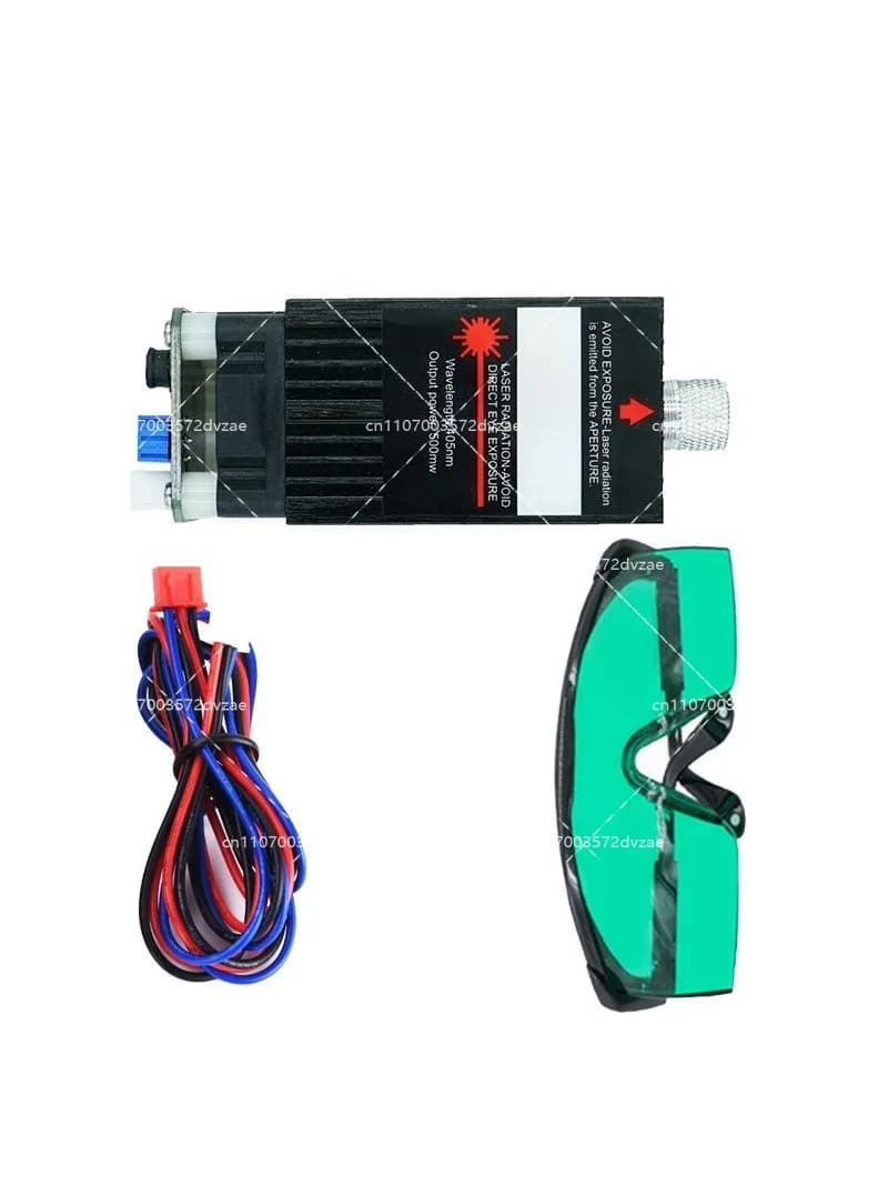Modulo Laser Blu-Violetto 450nm da 5500mW per Parti di Macchine per Incisione CNC