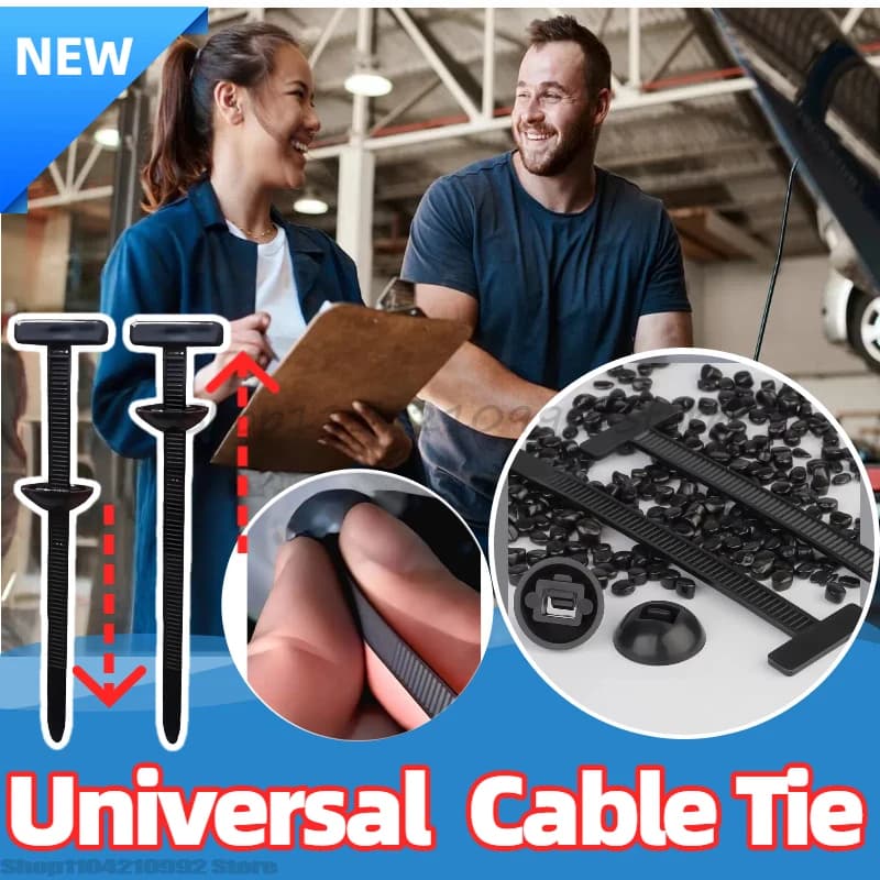 Self-locking nylon cable clamps for heavy loads Fixed through the core Cable clamps for nails High-strength fixing elements for car/house/exterior