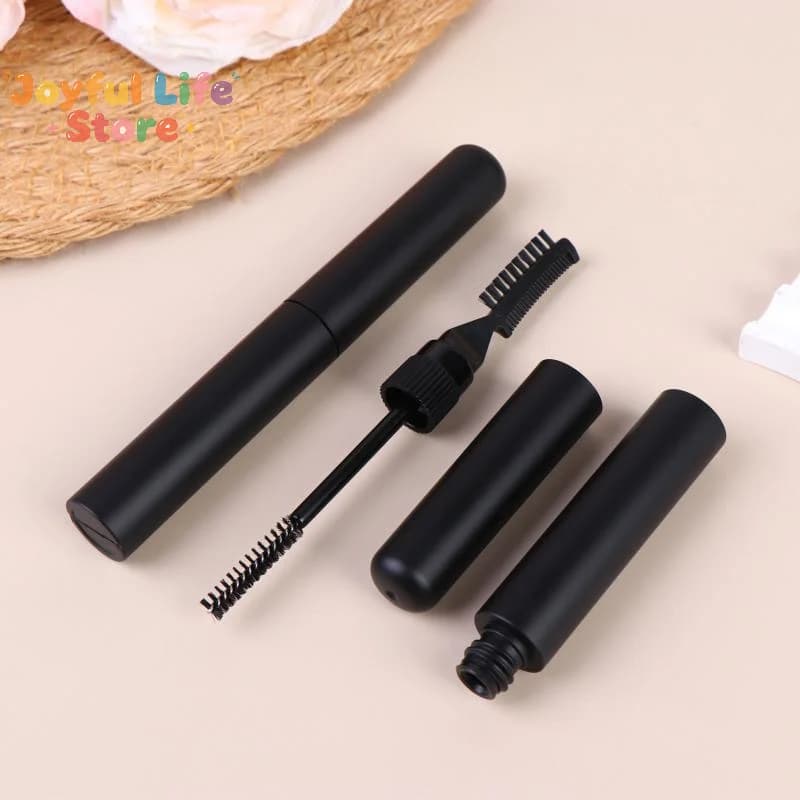 Hot 10ml Dual Brush Head Empty Mascara Tube DIY Refillable Eyebrow Gel Bottle Eyelash Elongation Cosmetics Containers Packaging