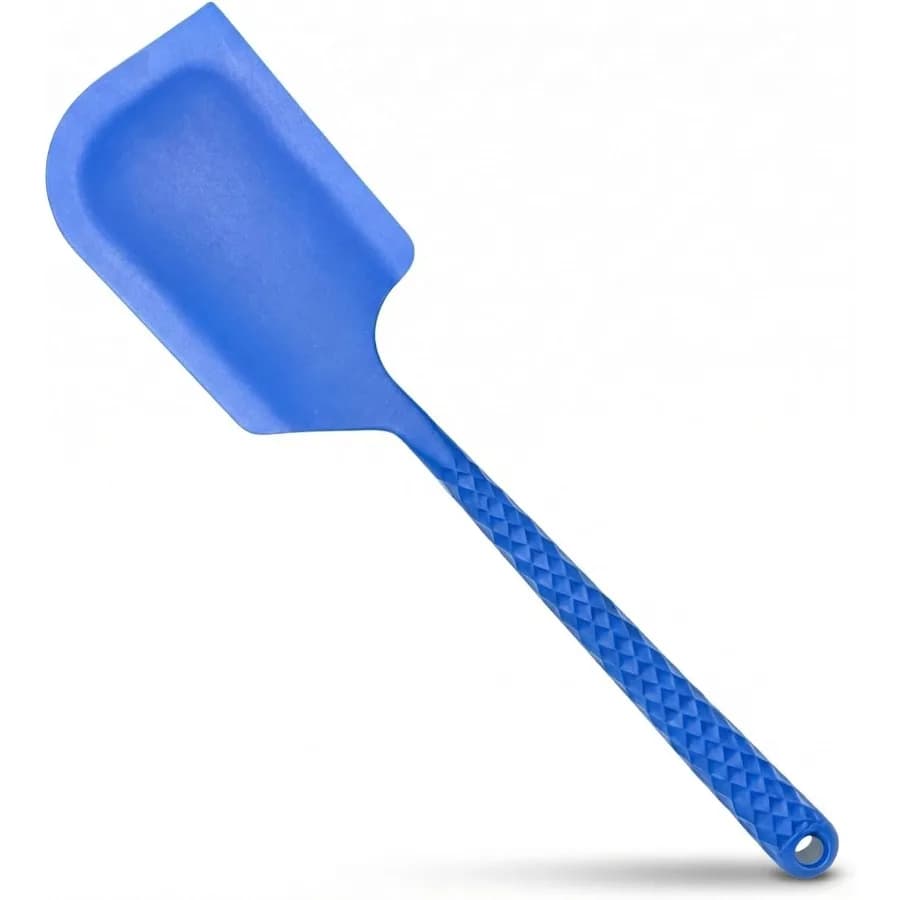 Cottura natalizia: Spatola in silicone extra larga Spatola in silicone resistente al calore per cuocere senza graffi Flessibile per torta di pasta Ce B
