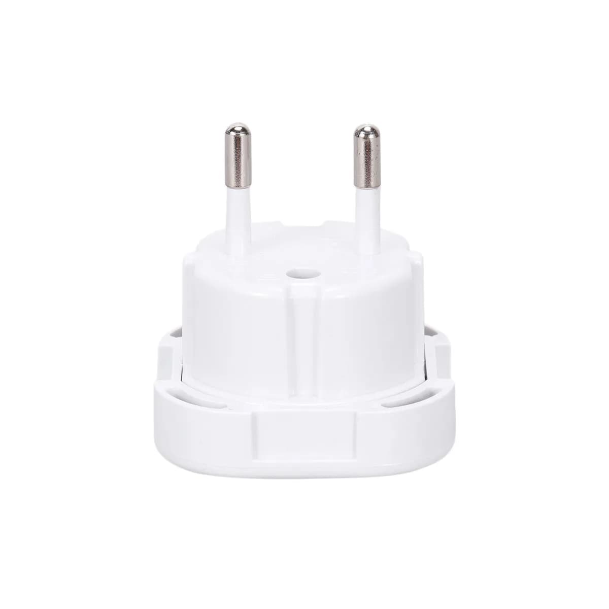 Uk 3-Pin to European 2-Pin Travel Adapter Mini Size CE Approved Safety Shutter Heat Resistant ABS Electrical Adapter for Europe