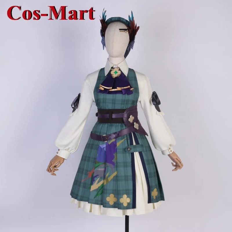 Cos-Mart Gioco NIJISANJI EnnaAlouette Costume Cosplay Nuovi Vestiti Gioco di ruolo per feste Abbigliamento Anime Virtual YouTuber Cappotto