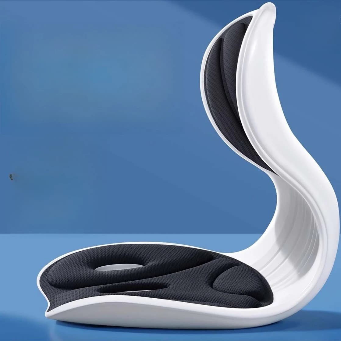 Cuscino ergonomico per sedile da ufficio con supporto per la schiena per la correzione della postura del comfort di seduta lunga