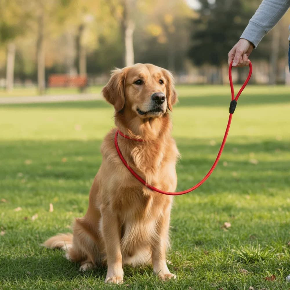 Nuovo Guinzaglio per Cani in Nylon Resistente, Design Regolabile per Addestramento, Lunghezza 130cm, Corda Antiscivolo, Guinzaglio Regolabile per il Controllo degli Animali Domestici