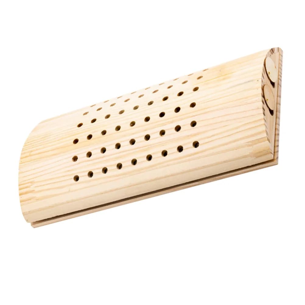 Cuscino per Moxibustione Lombare in Legno, Supporto Cervicale per Uso Estivo, Massaggiatore per la Schiena, Accessori per Massaggi Domestici