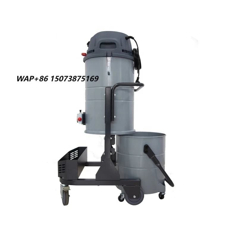 3600w 3 Motors Wet Dry Vacuum Cleaner for Sale Industrial Commercial Metal Drum Vacuum Cleaner