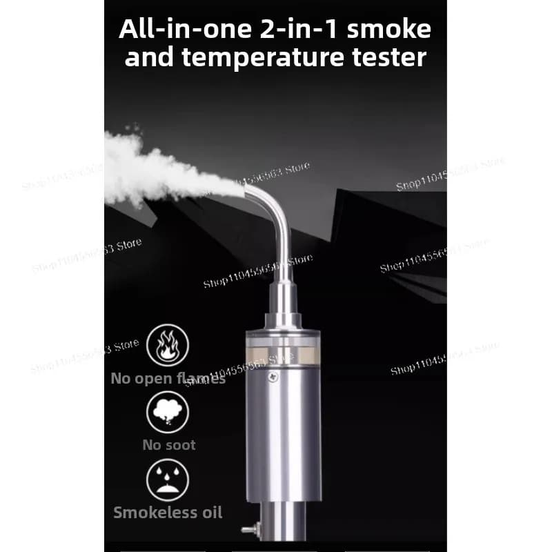 JH-YW12 Tester di fumo e temperatura antincendio - Strumento due in uno per rilevatori di fumo e test di elettronica antincendio