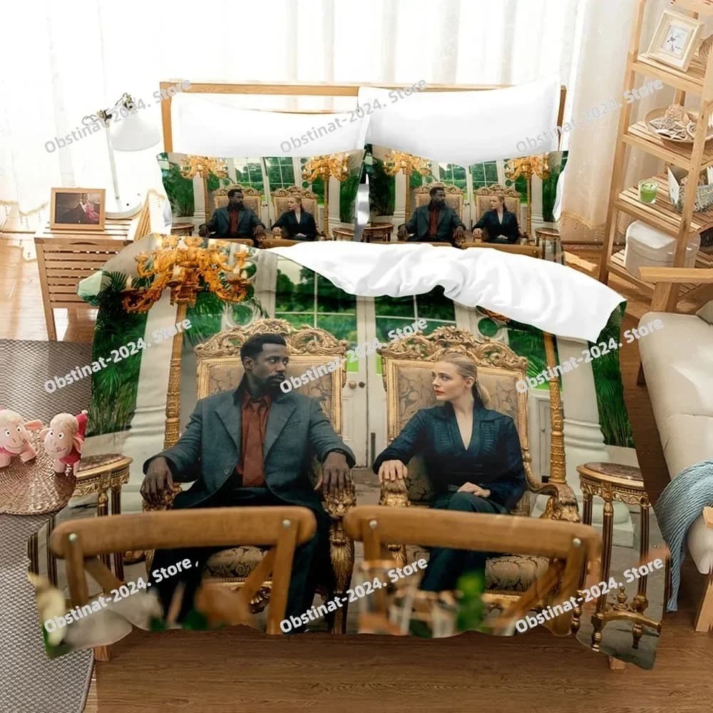 Set biancheria da letto periferica 3D Set letto stampato con federa Copripiumino morbido singolo matrimoniale Queen Super King Size Tessili per la casa