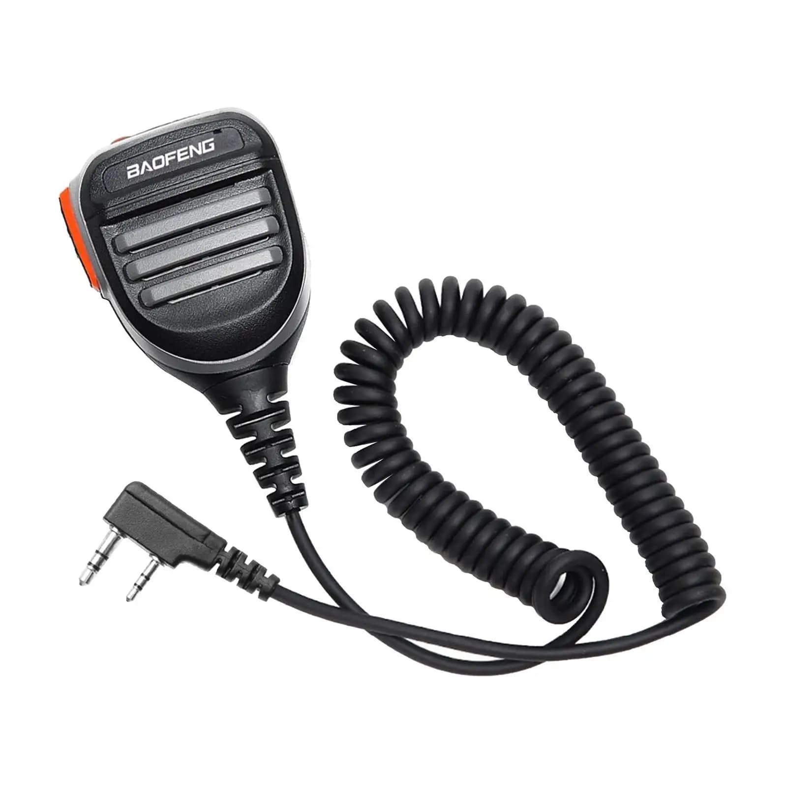 Walkie Talkie BF-780 Microfono altoparlante PTT a 2 pin per Quansheng UV-K5 K6 Baofeng UV-5R BF-888S UV-5RH 21 17 PRO HAM Radio