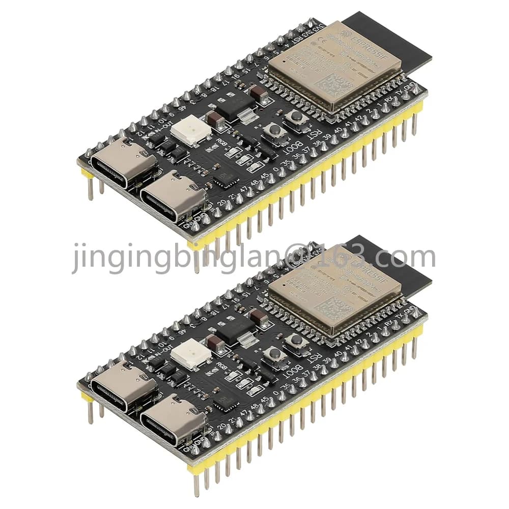 ESP32-S3 WiFi BT 16MB Flash 8M PSRAM 44Pin Type-C for Arduino IDE compatible ESP32-S3-WROOM1 N16R8 N8R2 Module