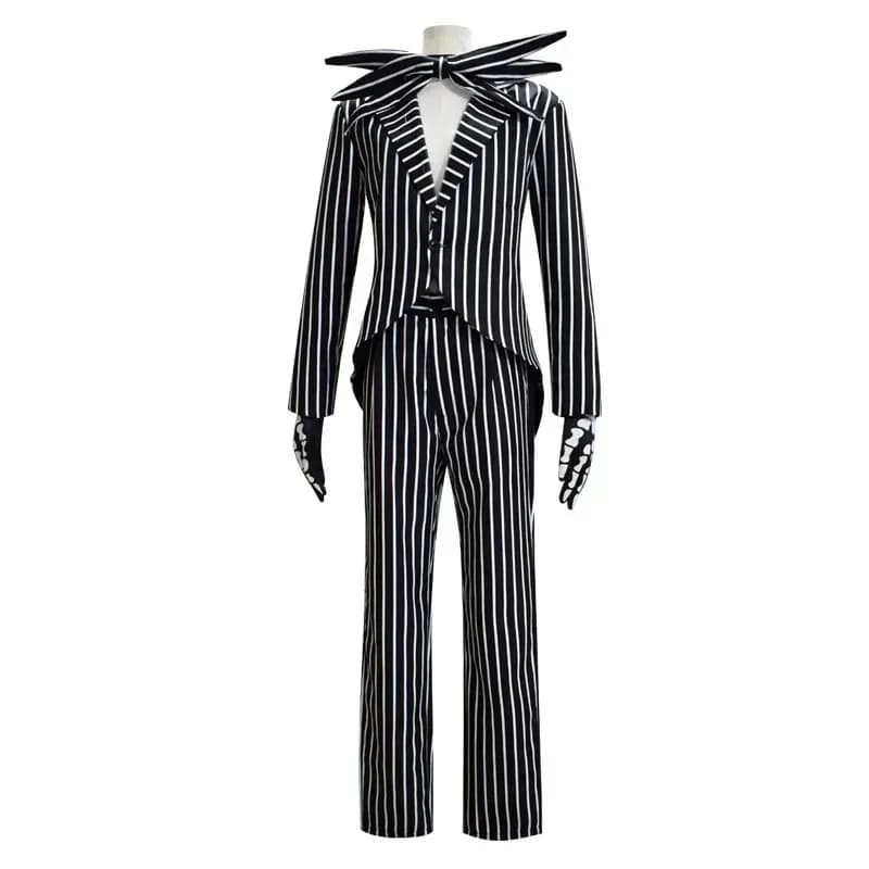 Film The Pesadilla Before Christmas Jack Skellingto Sally Costume Cosplay Halloween Party Carnival Dress Baby Adult Dress Children's Dress