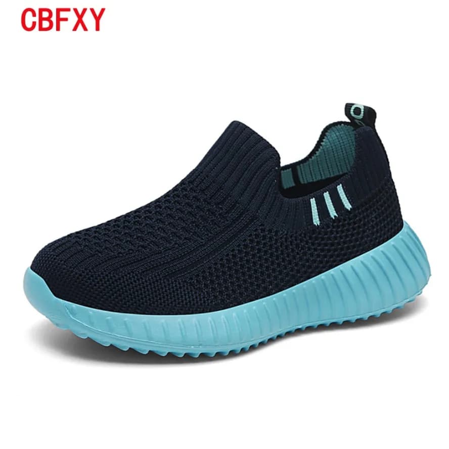 Kids Shoes Boys Running Sport Shoes Children Socks Sneakers Big Girls Breathable Mesh School Shoe Soft Sole Casual Walking Tenis