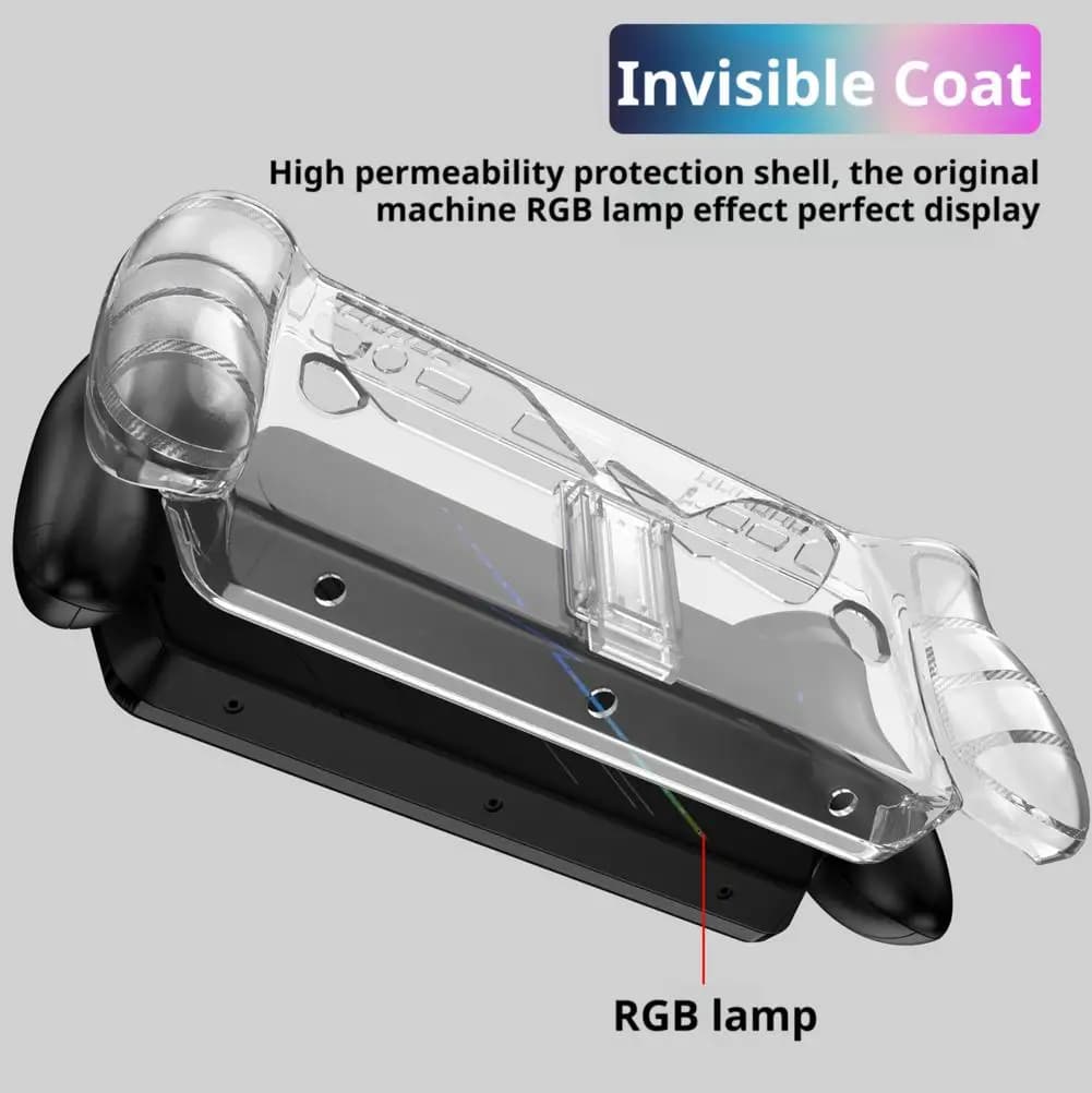 Con supporto posteriore Custodia protettiva antiscivolo antigoccia Accessori Per custodia trasparente in TPU per console portatile Rog X Box Ally X