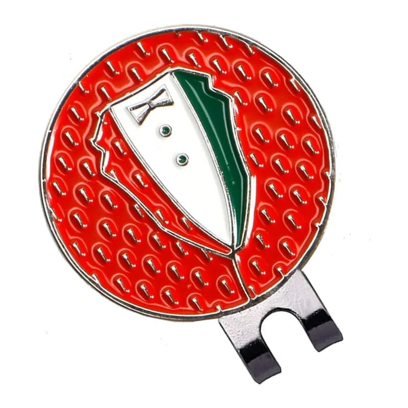 M5TC Pennarelli per palline da golf Clip magnetica per cappello Abito modello abbigliamento Clip per cappello da golf da golf