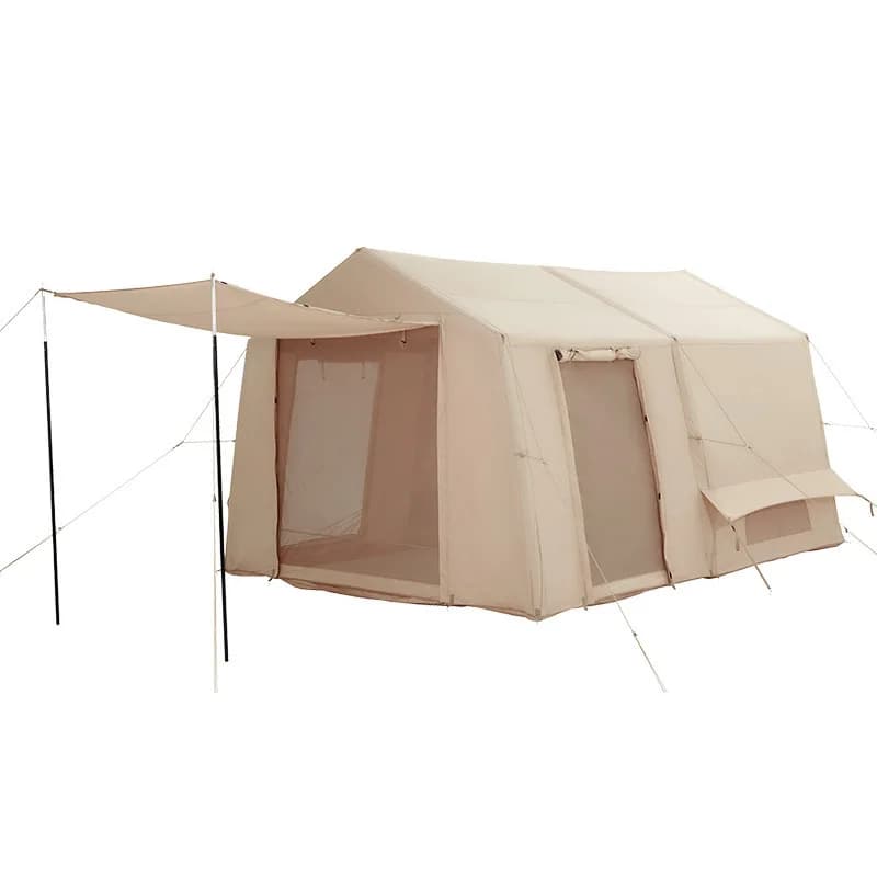 Tenda familiare gonfiabile di lusso Glamping per 6-8 persone, grande spazio, per il campeggio