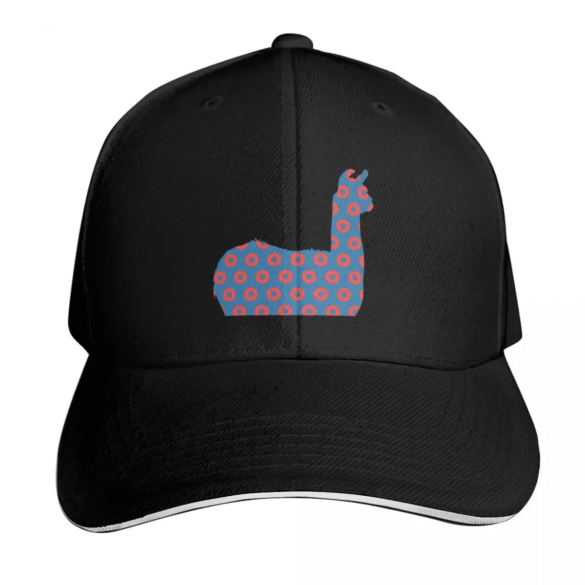 Phish Llama Donuts Baseball Cap men's big size hat fishing caps man Golf Wear fun hats Mens Hats Women's