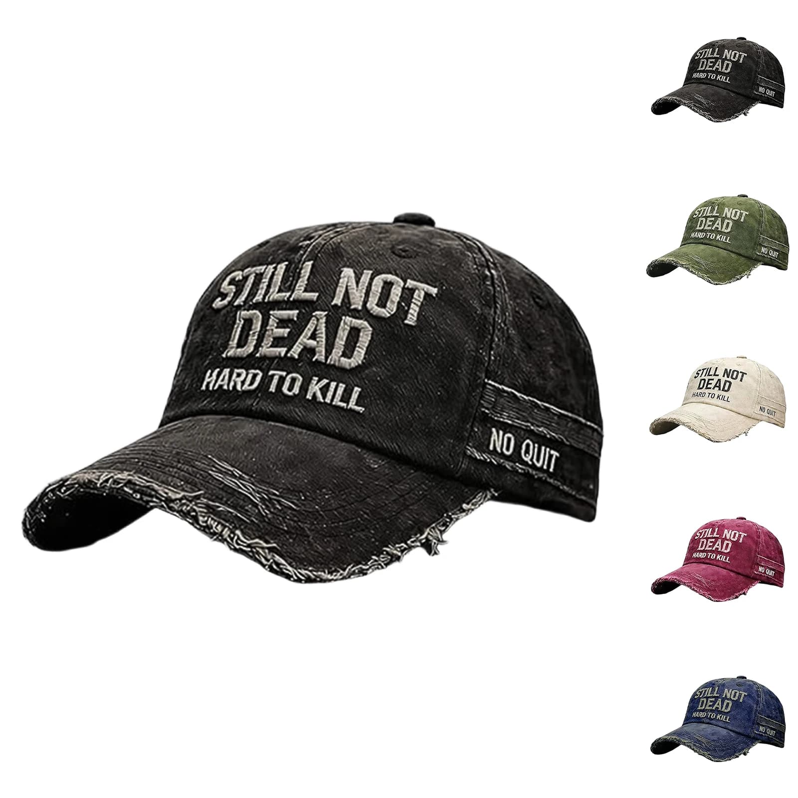 Fashion Men Women Baseball Caps Adjustable Letter Printed Sun Hat Raw-edge Embroidery Hats Unisex Commemorative Hat
