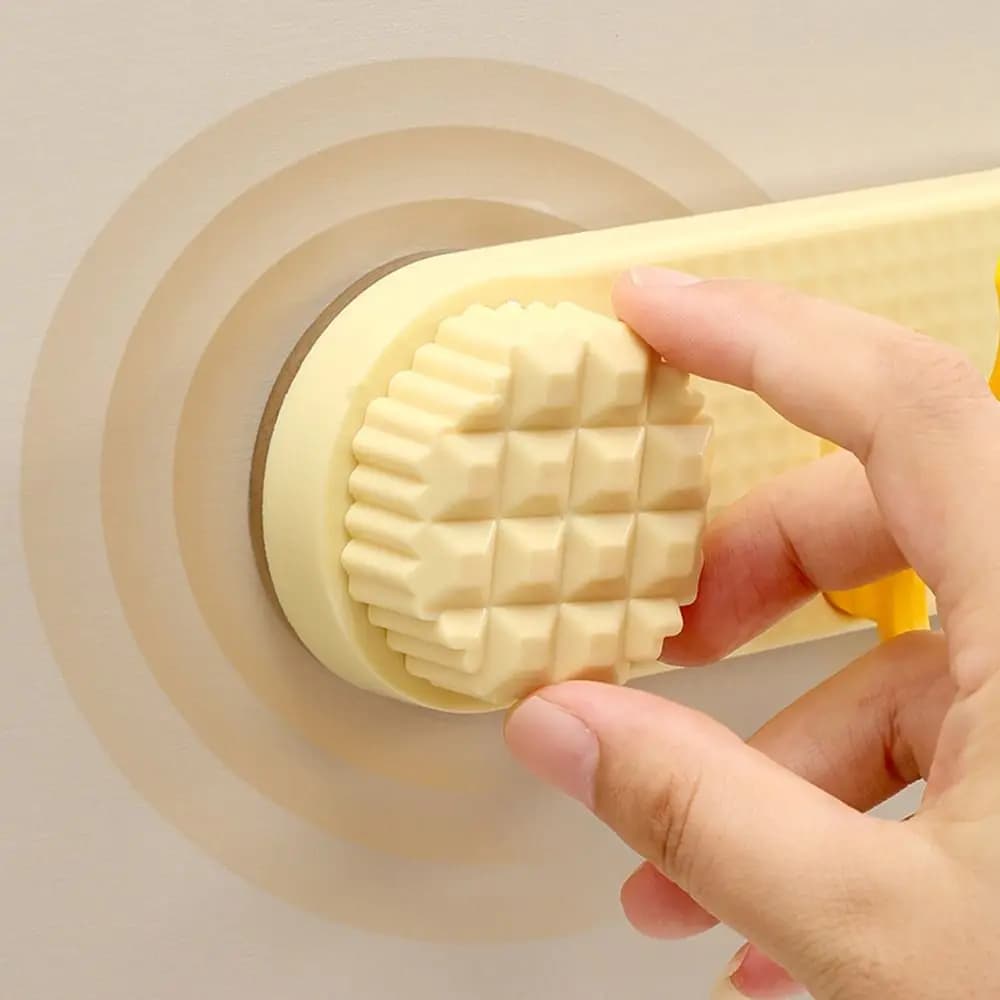 Gancio portaoggetti per bagno con ventosa da 2 pezzi, staccabile, impermeabile, portaoggetti per articoli vari, montato a parete, salvaspazio, gancio decorativo