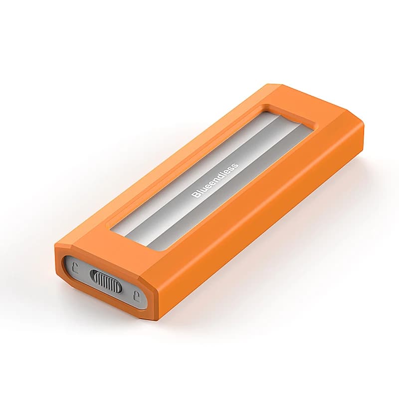 Custodia SSD M.2 NVME SATA Custodia esterna USB 3.1 Gen2 2 in 1 SSD M.2 a USB3.1 con copertura in silicone