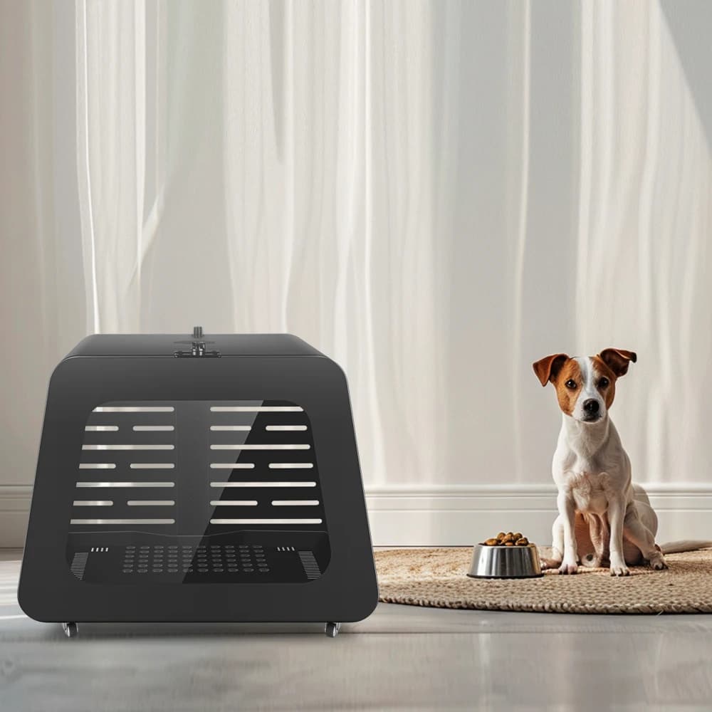 AZURE PDT Gatto per cani a infrarossi Cassetta per animali domestici Terapia della luce rossa Carrier Cuccia Dispositivo per la salute Letto per piccoli animali Metallo