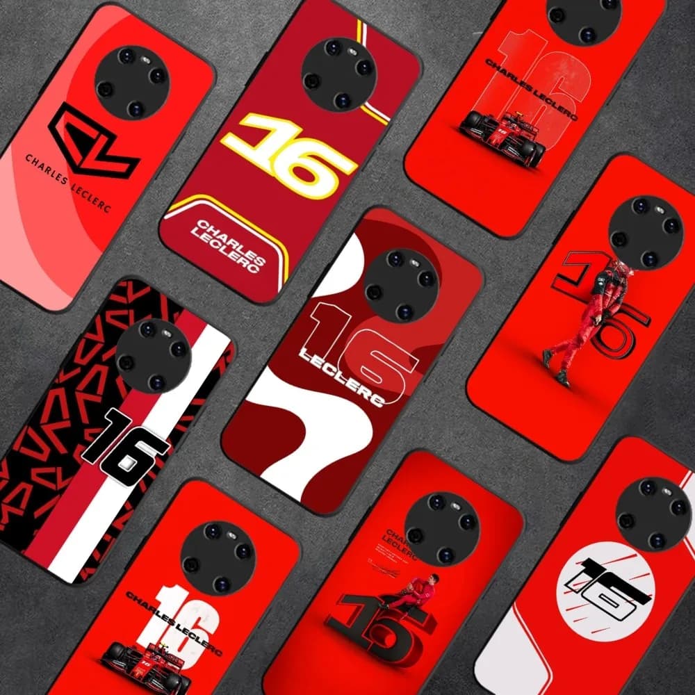 C-Charles L-Leclerc 16 Mousepad For Huawei Y9 6 7 5 Prime Enjoy 7s 7 8 Plus 7a 9e 9plus 8E Lite Psmart Shell