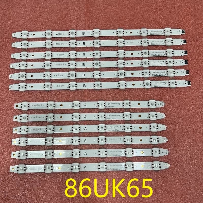 Striscia LED Per TV 86UM7500PTA 86UK6750 86UK6500 86UM7600 86UM7600PTA 86UK6570PUB 86UL3E-TJ 86UM7600PLB 86UK6500PLA 86UK6750PLB