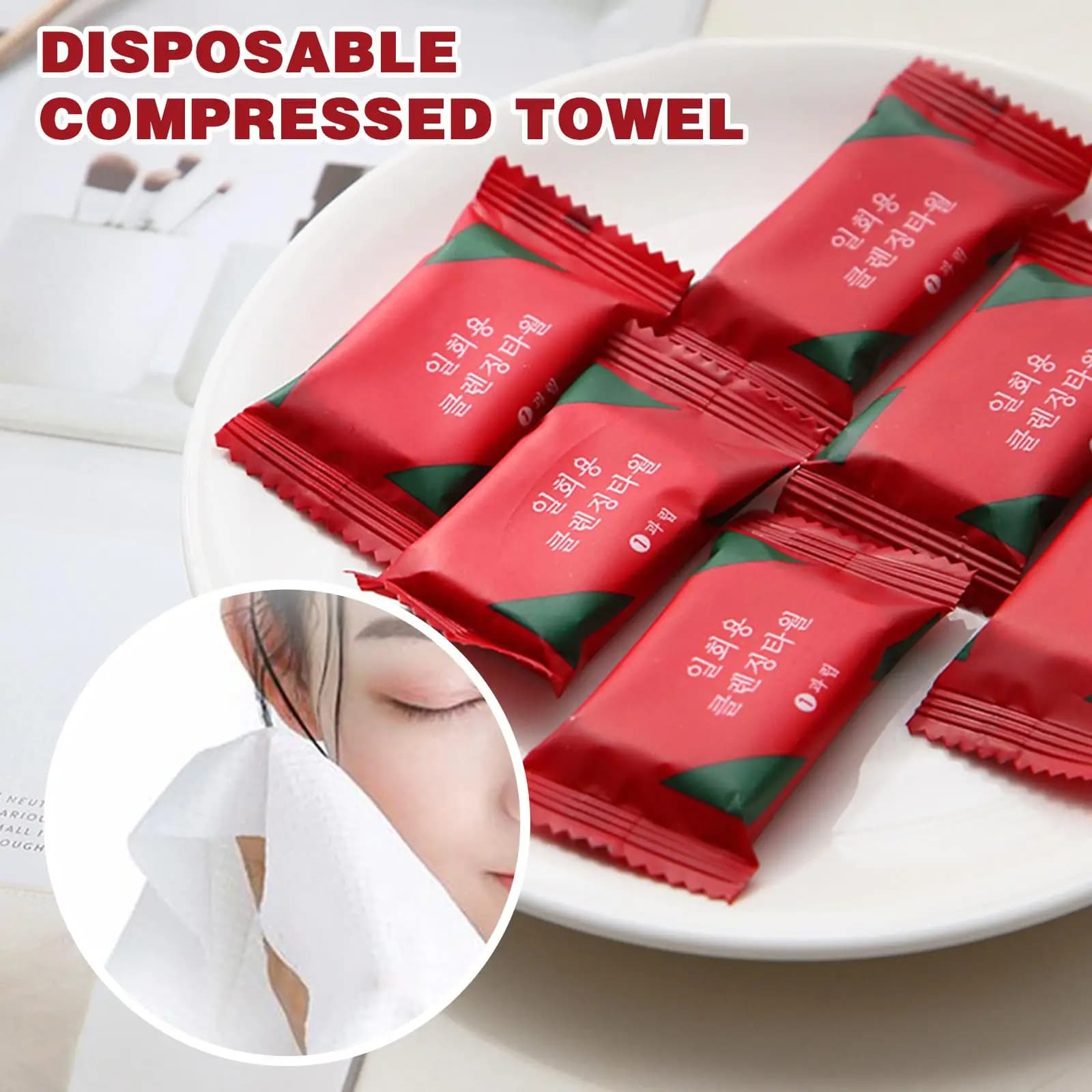 1/5/10/20PCS Mini Asciugamano Compresso Capsule Usa E Getta Asciugamani Magico Cura Del Viso Tablet Da Viaggio All'aperto Salviette di Carta tessuto