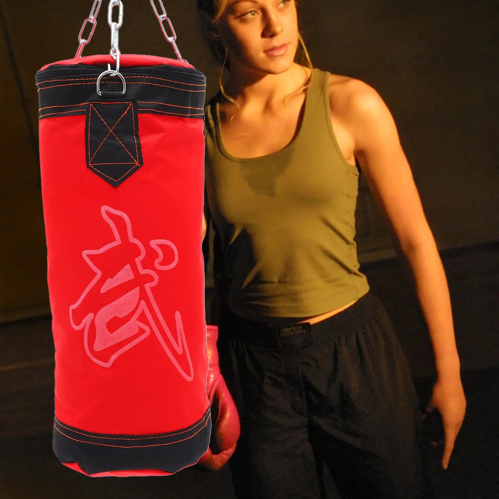 Empty Thickened Punching Bag Waterproof PU Fitness Sandbag Workout Karate Training Exercise Kicking Bag