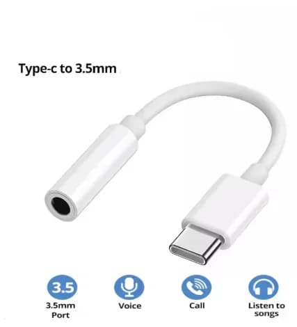 USB Type C To 3.5 Jack Earphone Adapter USB-C 3 5mm Audio Cable Converter For IPhone 15 Pro MAX Samsung Galaxy Huawei Xiaomi