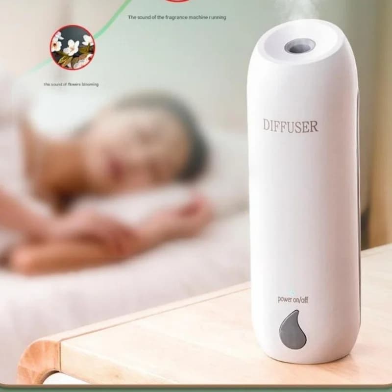 Diffusore e umidificatore di aromi premium da 100 ml con timer, luci LED a 7 colori, nebbia regolabile, funzionamento silenzioso, spegnimento automatico, inclus