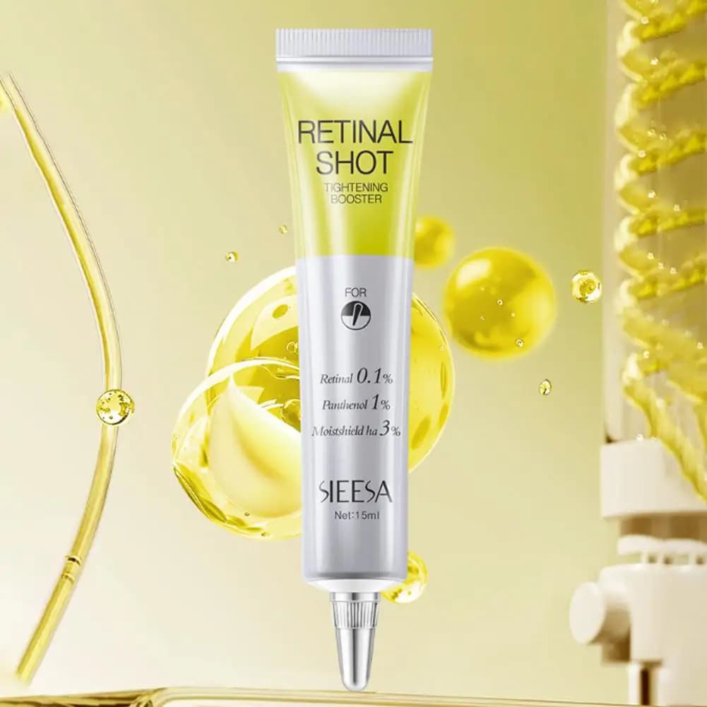SIEESA Life-A Retinol Shot Strengthening Collagen Hydrating Pores Shrinking Circles Serum Korean Reparator for Sensible Skins