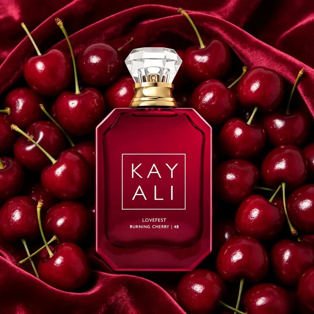 Kayali è appassionato di caramelle al gusto ciliegia n. 48 profumi neutri e intensi, dal fascino seducente, con note fumose, caramellate, ciliegiane e di lunga durata.