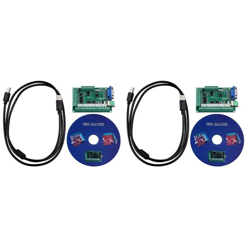 Controller di movimento USB BAAJ-2X Mach3 V3.25 a 5 assi con scheda CNC e strumento di setzatura utensili Z per fresatura, incisione e taglio CNC.