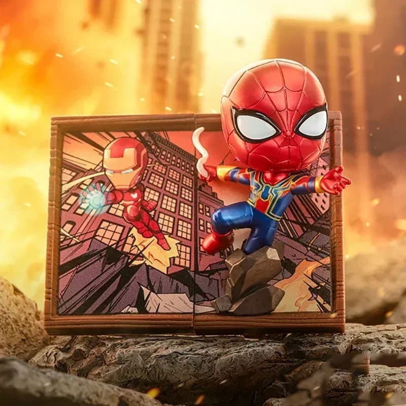 POP MART Serie Cornici Marvel Giocattoli Blind Box Kawaii Action Figure Anime Scatola Sorpresa Misteriosa Bambole