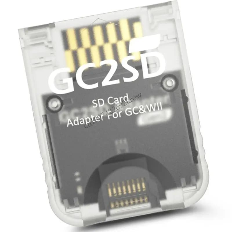 Lettore schede TF R9CB per GameCube GC2SD Gen2 Game Memory Card Adapter Game Accessorio