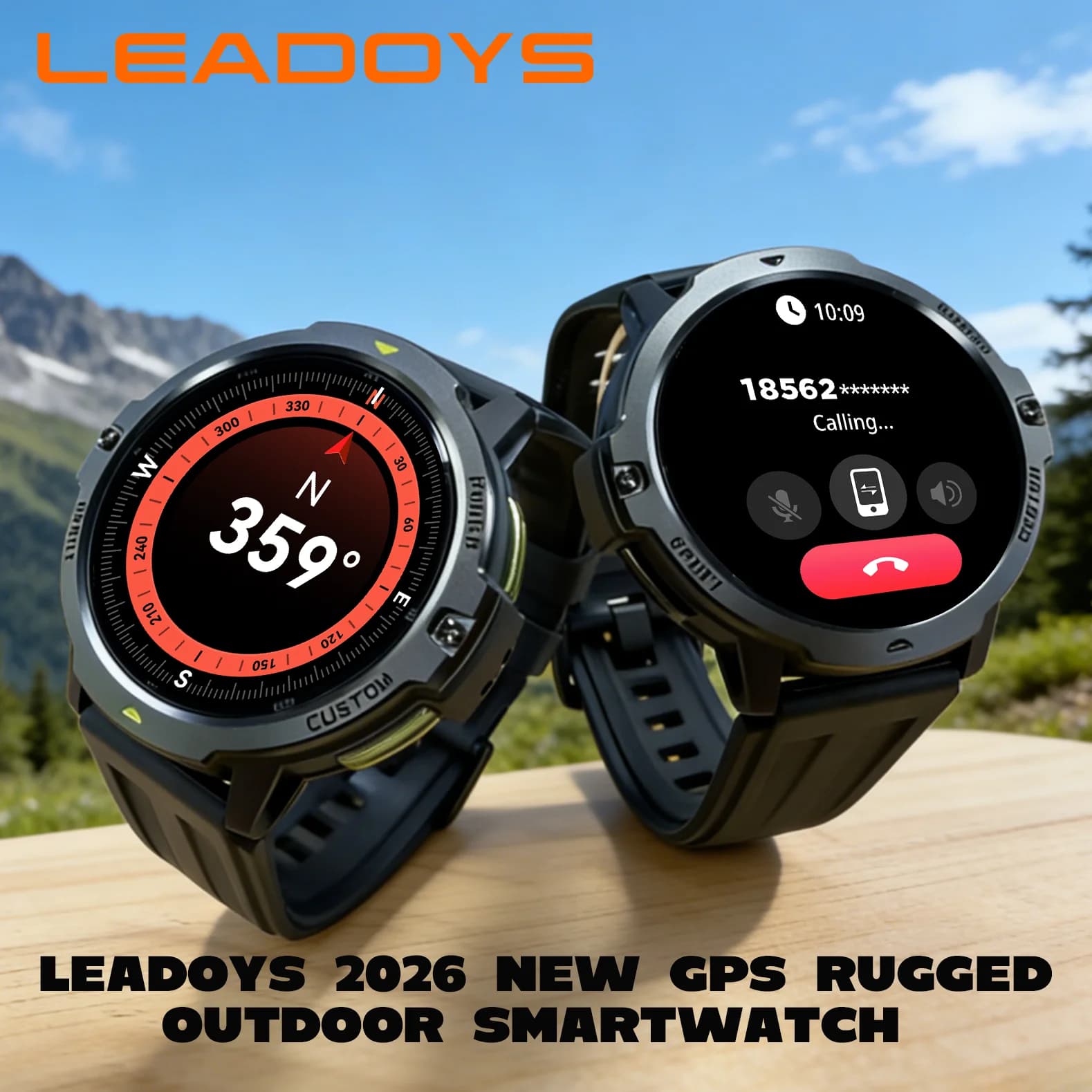 C31 GPS Smart Watch Professional Sports Tracker, giroscopio a 6 assi, monitoraggio della frequenza cardiaca, algoritmo GOMORE, impermeabile fino a 30 m