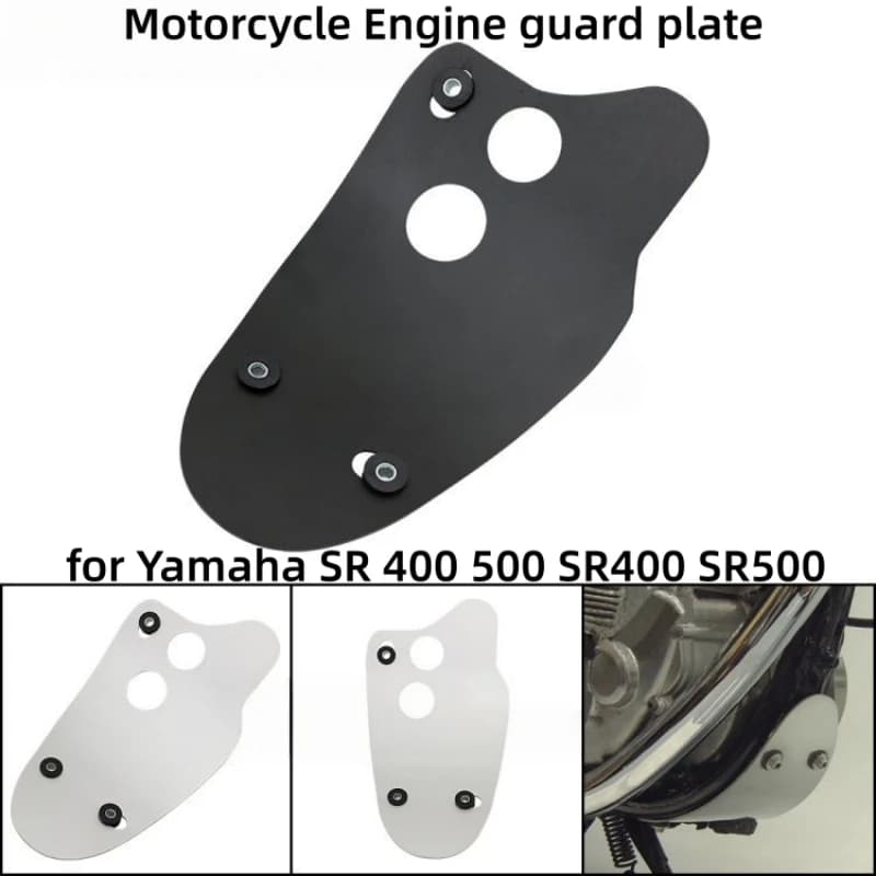 Motorcycle Engine guard plate Engine mudguard mudguard bottom cover for Yamaha SR 400 500 SR400 SR500