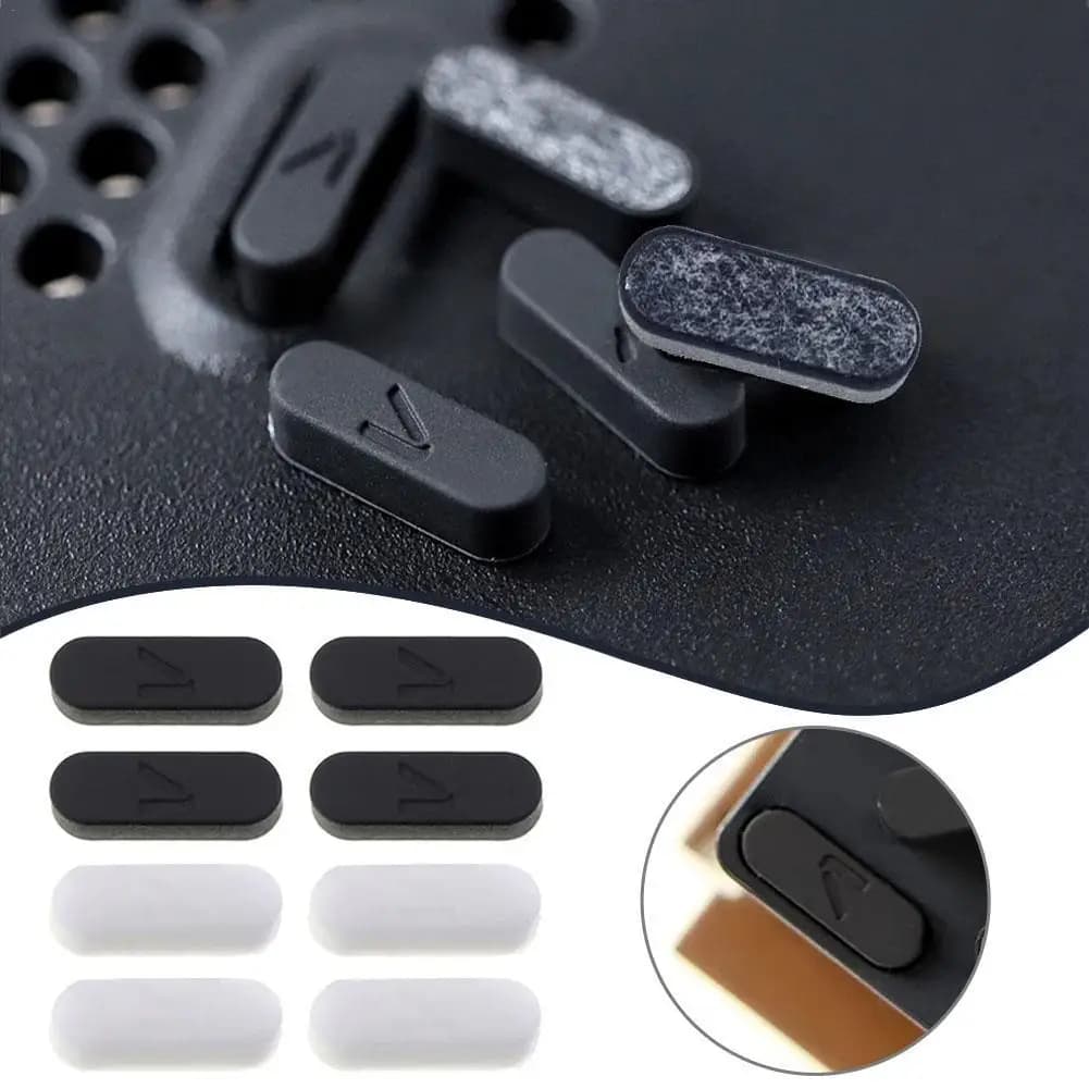 4 pezzi piedini in silicone antiscivolo universali per XBOX ONE/Serie S/X console piedini in gomma di ricambio
