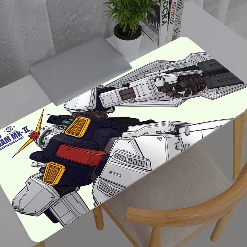 Mouse Pad Mobile Suit Gundam Anime Carpe Large PC Gamer Computer Mausepad Varmilo Keyboard Gaming Accessories Desk Mat
