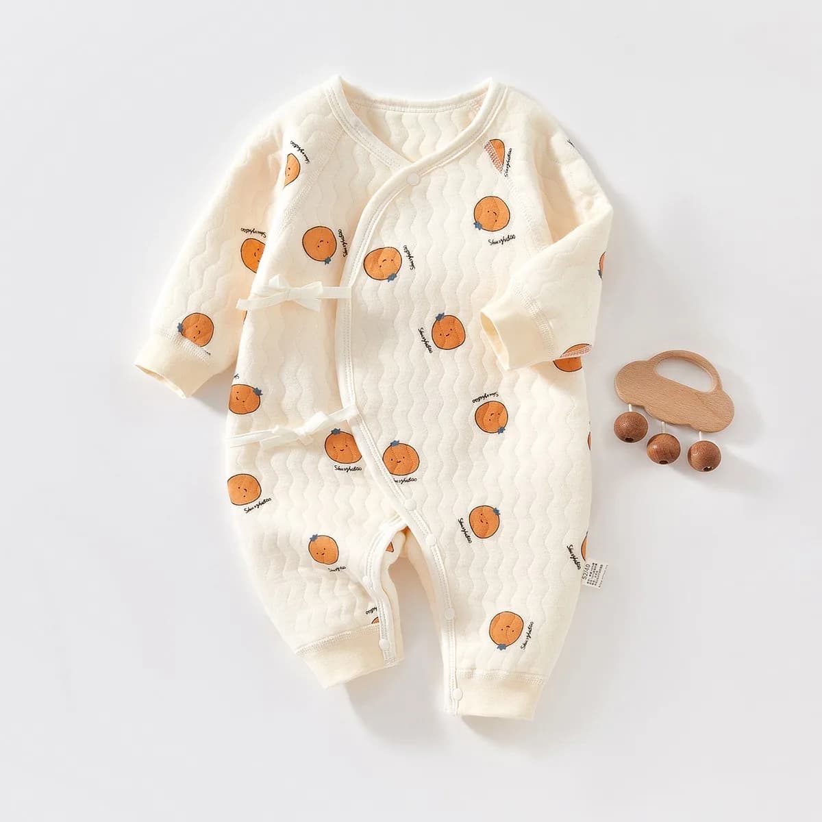 Ircomll 0-6 Mesi Neonato Pagliaccetti 100% Cotone Lungo Seeve Ragazze Ragazzi Abbigliamento Cinghia in Velcro Carino Neonato Tuta