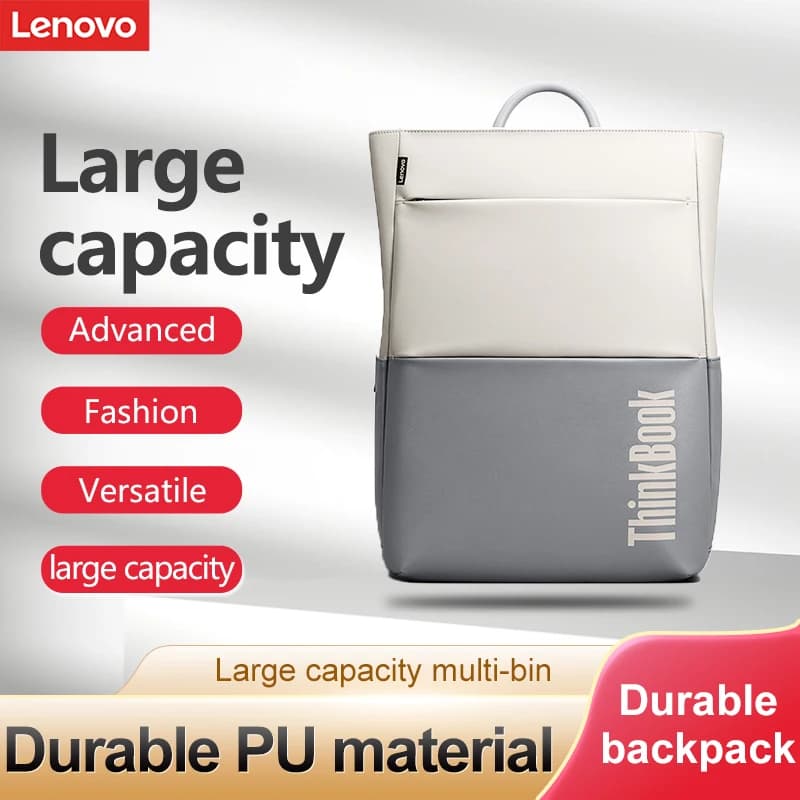 Borsa per Laptop Lenovo Thinkbooktb530-B, Zaino Casual Business Grigio 15.6 Pollici, Borsa per Mini PC 15.6 Pollici