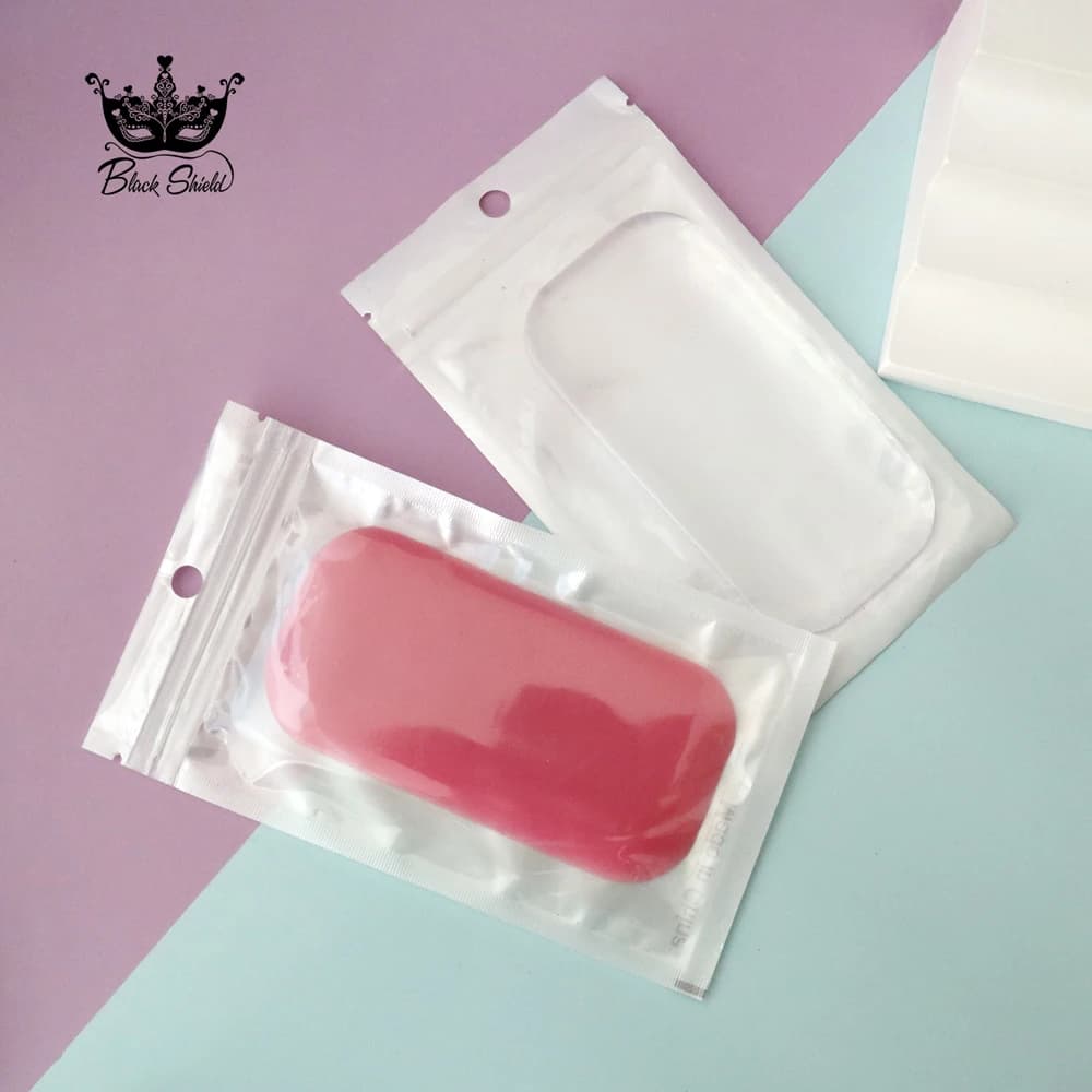 Transparent Silicone Pad for Extension Eyelashes, Tool for Makeup and Application Fin Eyelashes, Wholesale Supplies