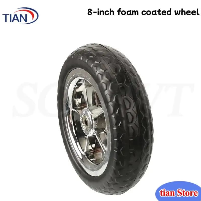 Children's Bicycle 8-inch Foam Plated Wheel, Children's Toy Rider Cart Parts