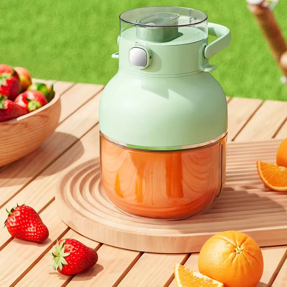 USB Rechargeable Portable Electric Blender, Mini Office Blender, Sports And Home Use, Water Bottle.