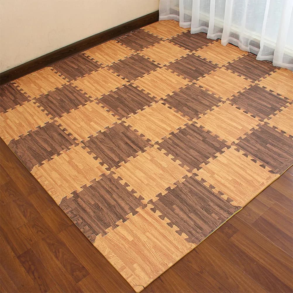 Set of 8 EVA Carpets from 30 Cm, Carpets for Children, Yoga, Fitness, Gym, Fairs, Bearings for Exercises