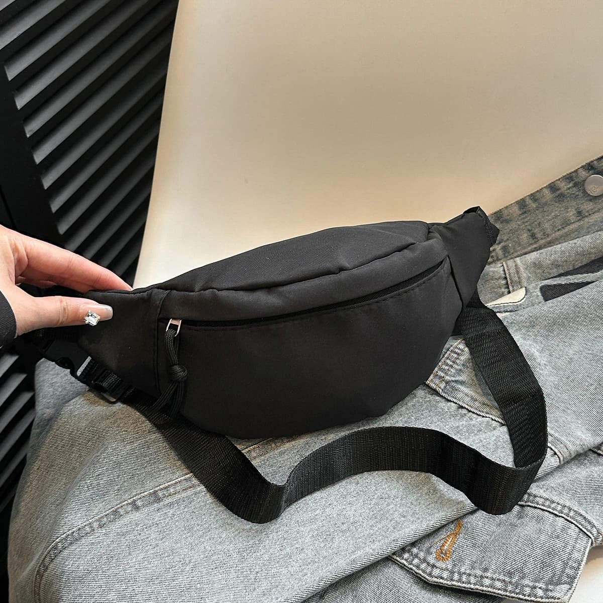 Marsupio Donna Uomo, Borsa a Tracolla Sportiva da Viaggio, Borsa a Spalla Casual, Marsupio Monospalla, Borsa a Petto
