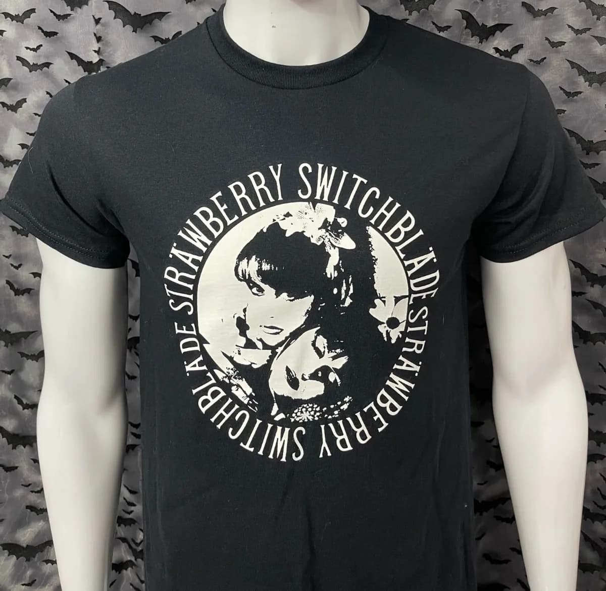 T-shirt Strawberry Switchblade Goth Post Punk New Wave anni '80 Pop Rose McDowall