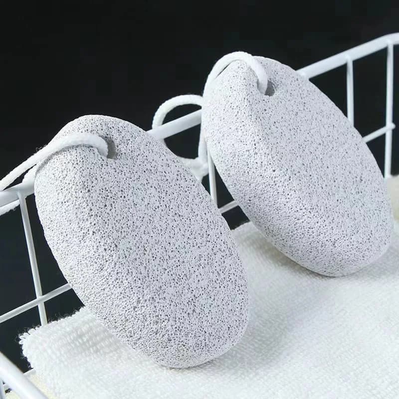 1 Piece of Natural Tomato Stone - Pedicure Tool to Remove Calls and Skin Duration, Foot Care for a Lyscia Skin
