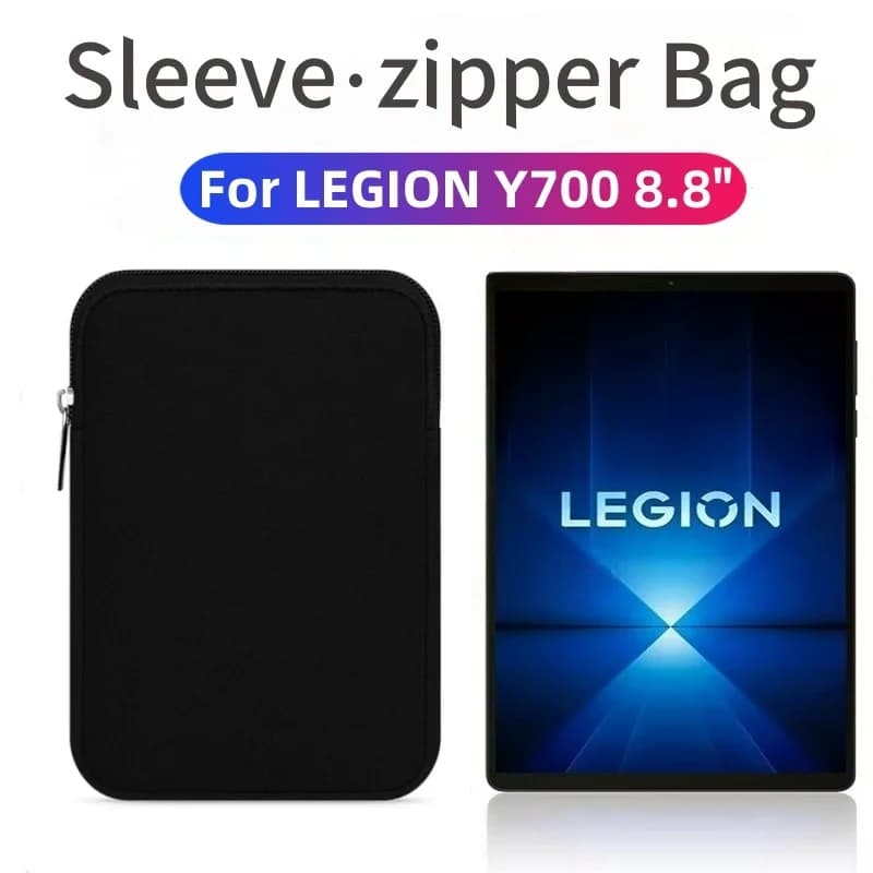 Per Lenovo Legion y700 4th generazione Custodia morbida per tablet Custodia per Lenovo Legion y700 Gen 4 2025 Borsa con cerniera